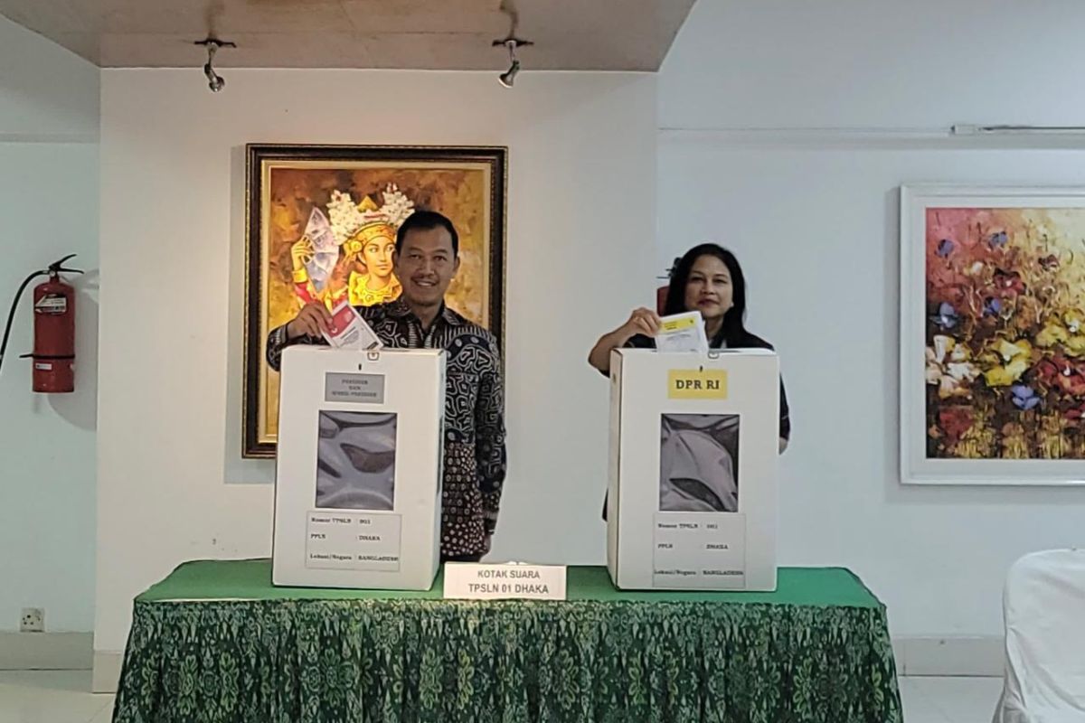 Pemilu Indonesia di Bangladesh berjalan lancar dan transparan