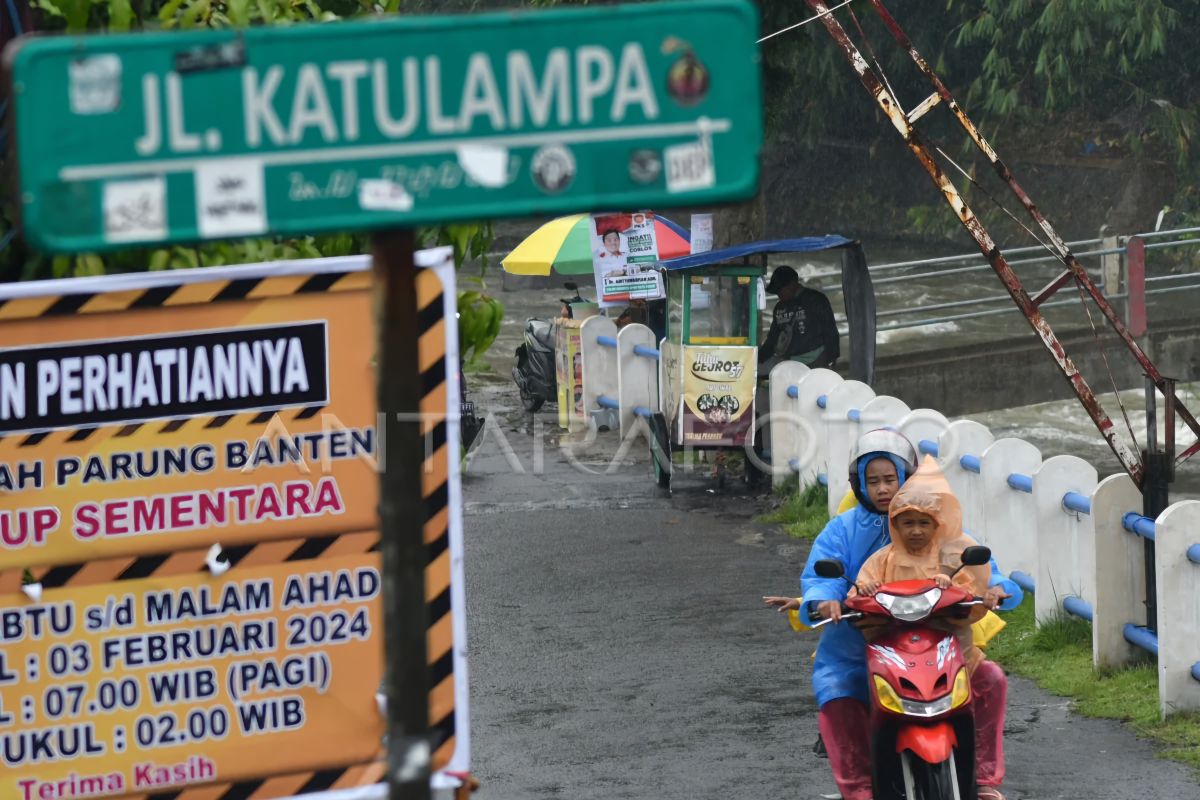 BMKG: Sebagian besar wilayah berpotensi hujan deras