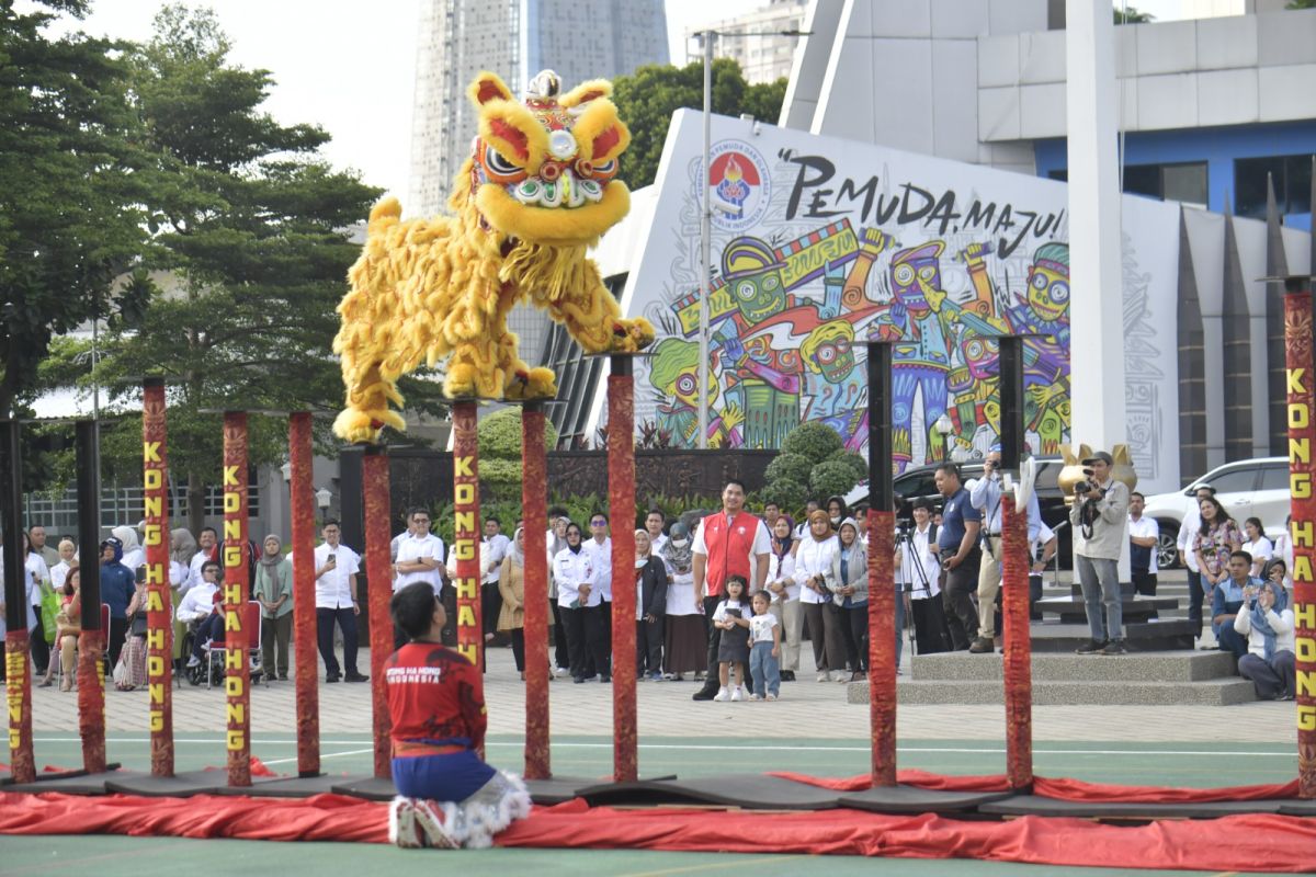 Tim juara dunia barongsai bakal turun di PON 2024