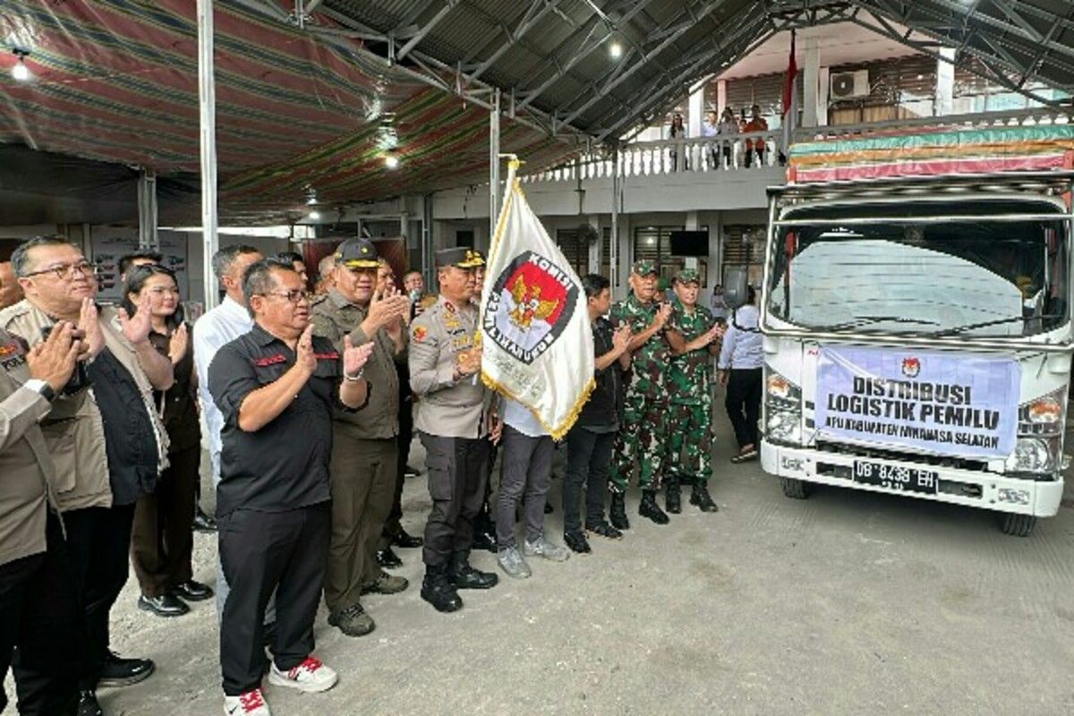 Kapolda lakukan monitoring pendistribusian logistik Pemilu di  Minsel