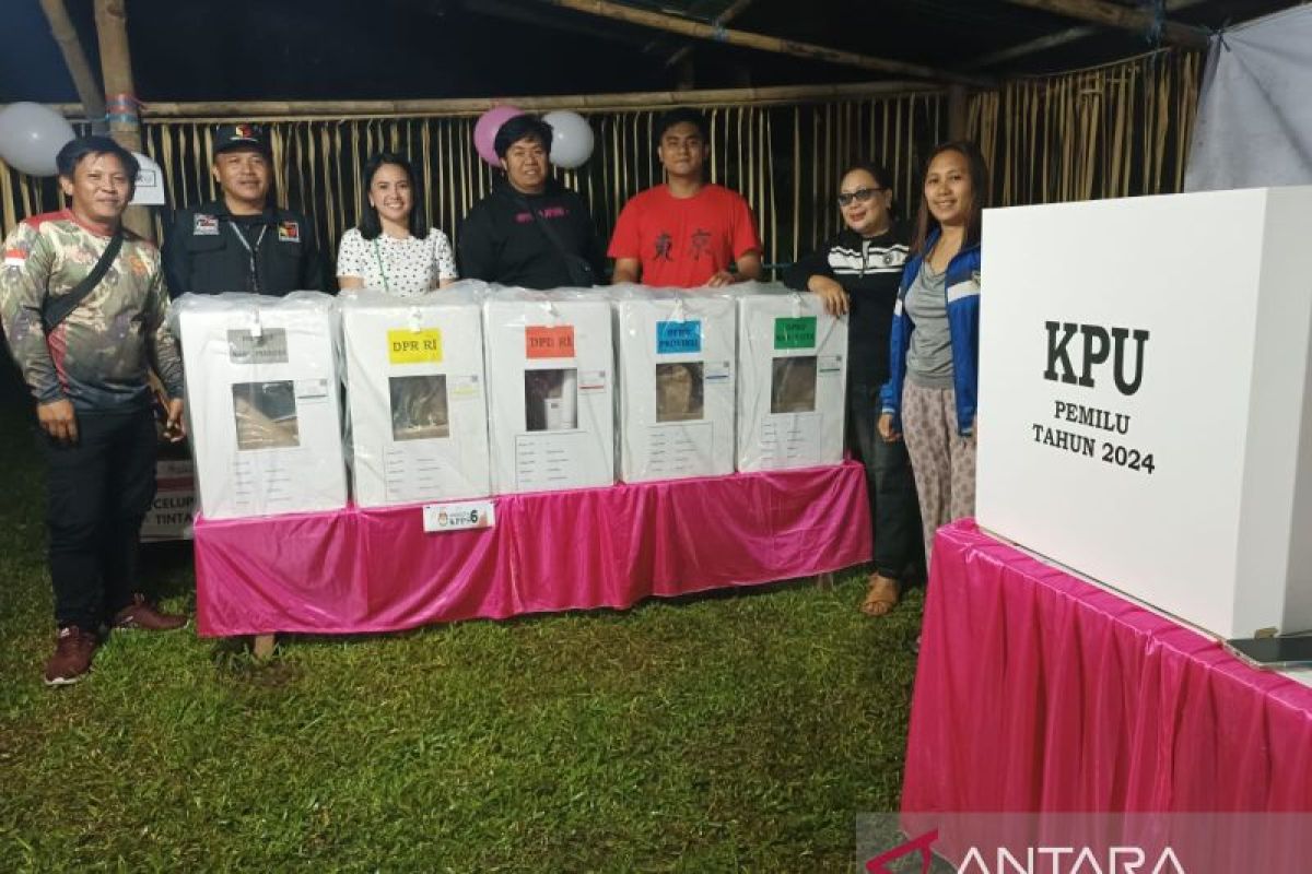 KPU Tomohon: Kotak suara tiba di TPS dijaga linmas