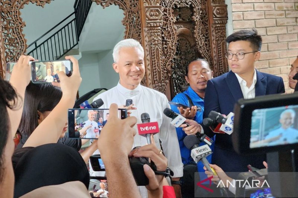 Ganjar Pranowo mengaku "semeleh" menjelang "coblosan"