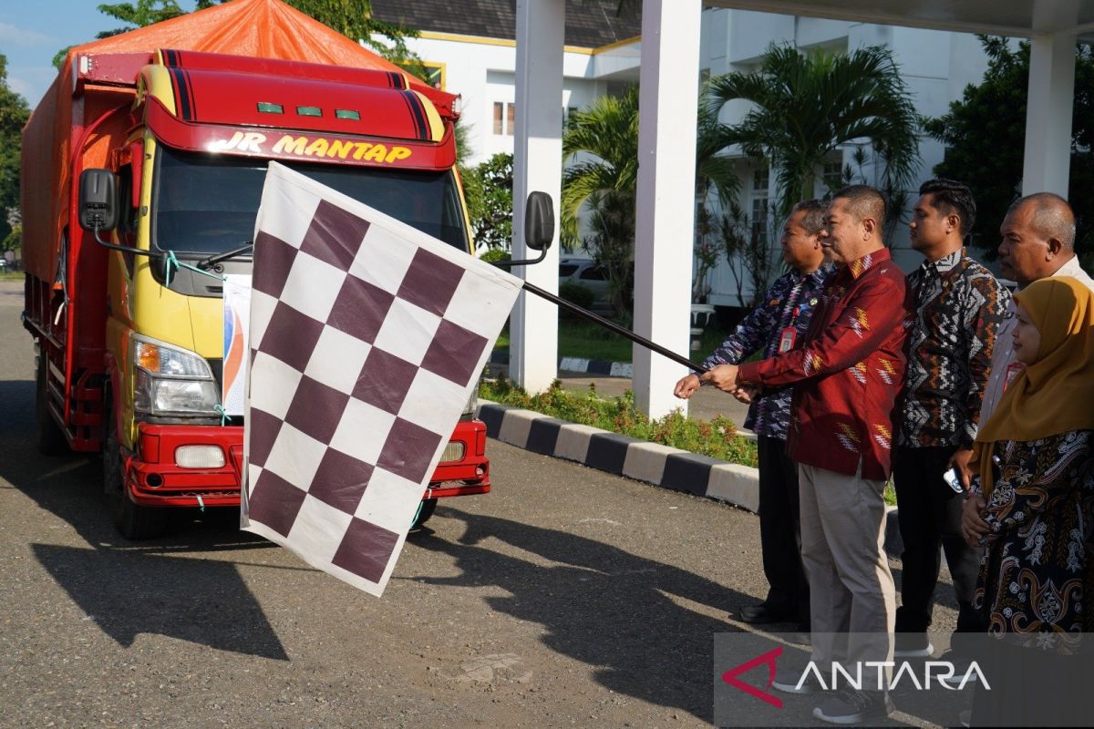 154.440 ton beras bantuan pangan tahap pertama disalurkan di Kota Bima