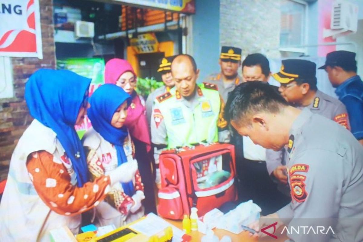 Tim Yankes terpadu Polda Sumsel gelar cek kesehatan petugas PPK