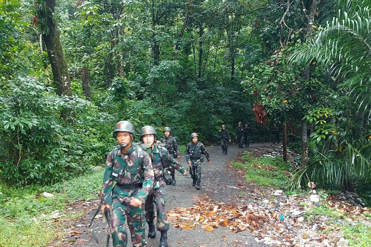 Siswa Dikma Tamtama TNI-AD uji ketahanan fisik dan mental