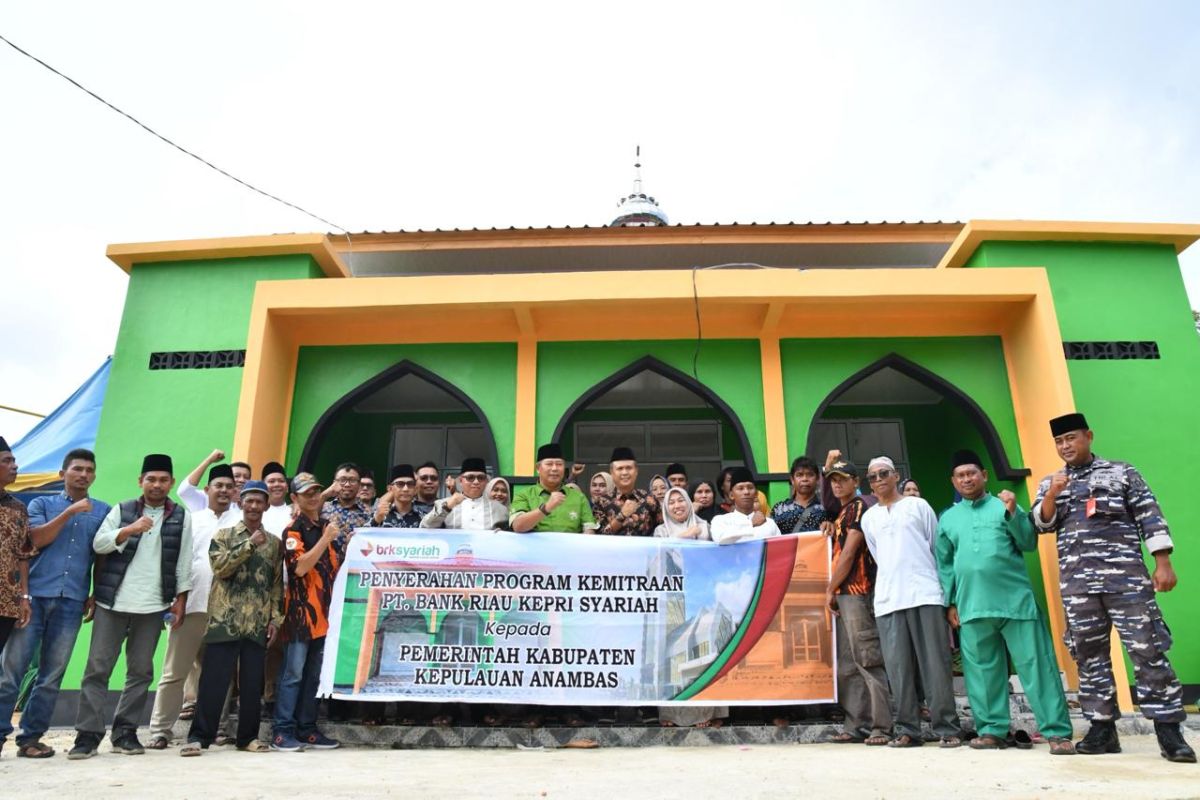 Musholla Annur program CSR BRK Syariah sudah dapat dimanfaatkan masyarakat Sekubit