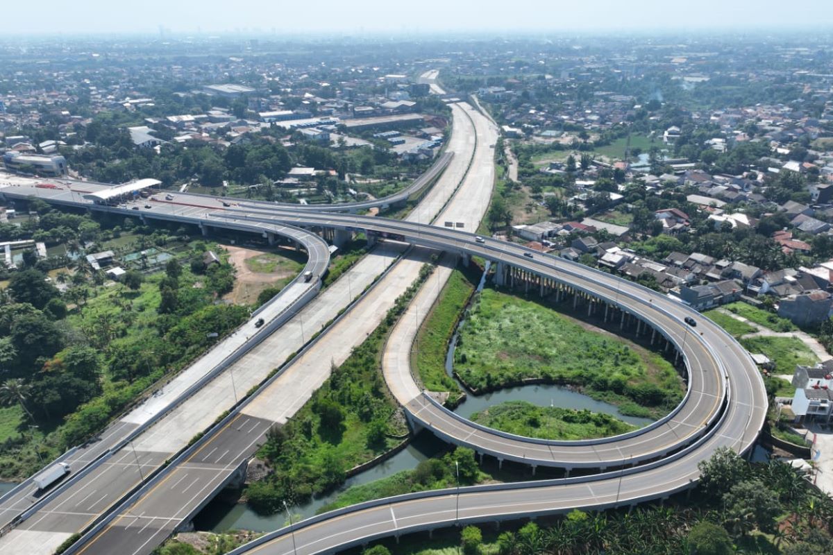 Tol Serpong-Cinere diberlakukan penyesuaian dan penetapan tarif