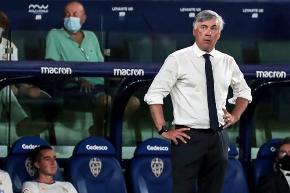 Ancelotti apresiasi permainan Madrid meski imbang1-1 di markas Rayo