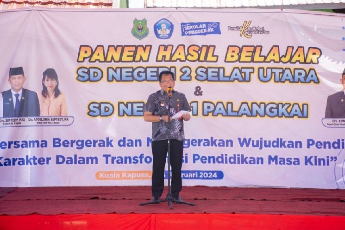 Pemkab Kapuas programkan bantuan bibit tanaman untuk Sekolah Penggerak