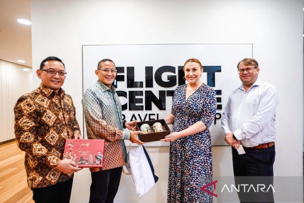 Menparekraf Sandiaga Uno ajak pengusaha Australia buat paket wisata 5 DPSP