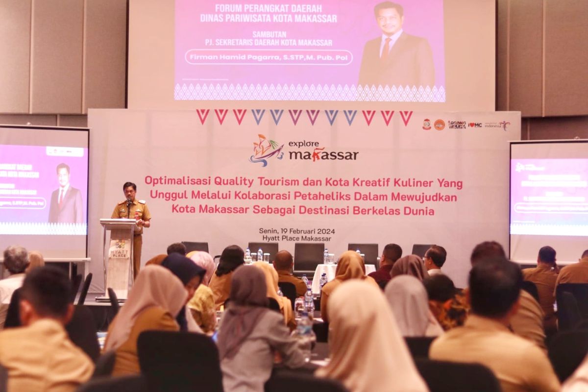 Dispar Makassar mantapkan persiapan Festival Kota Tepian Air