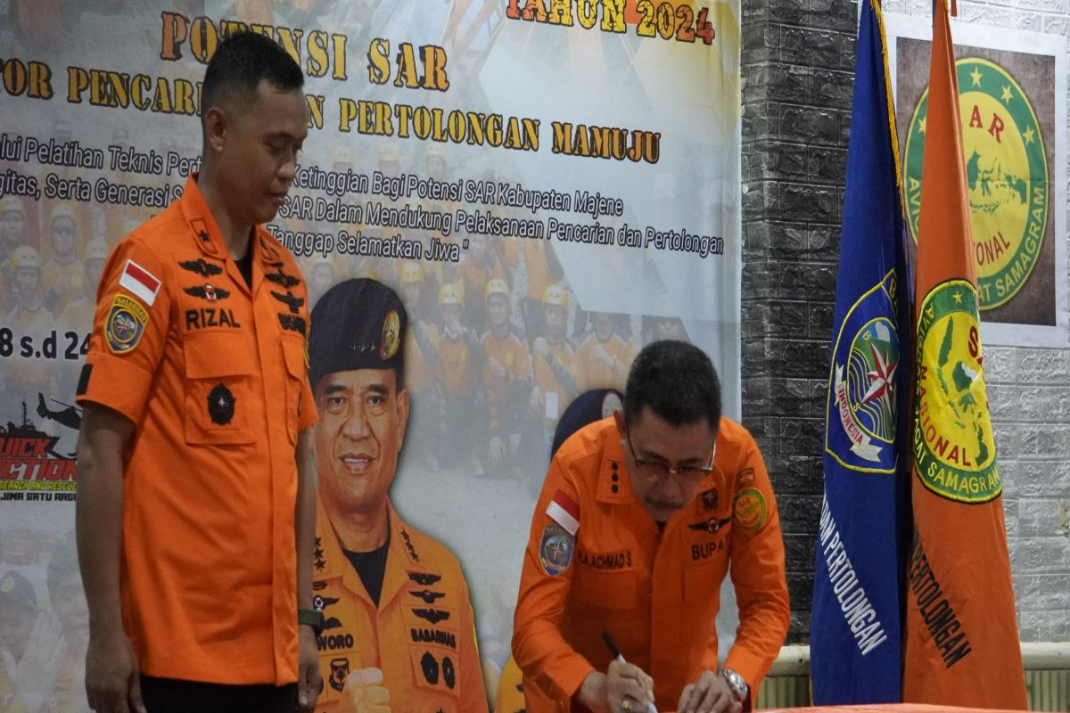 Basarnas Mamuju melatih 50 potensi SAR di Sulbar