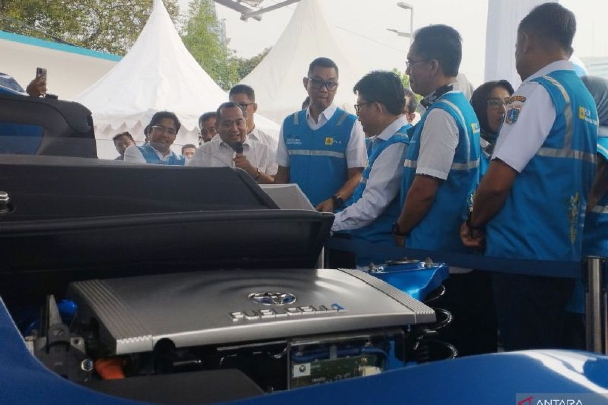PT PLN resmikan stasiun pengisian hidrogen pertama di Indonesia