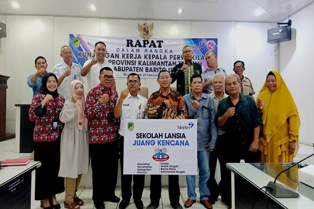 BKKBN Kalteng luncurkan Sekolah Lansia Bina Keluarga Lansia di Barut