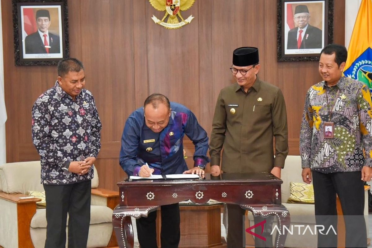 Pemprov NTB menghibahkan sejumlah aset ke Pemkot Mataram