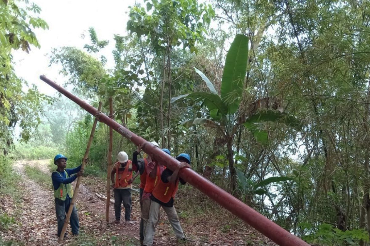 PLN NTT berhasil listriki dua desa dan satu dusun di Kabupaten Manggarai