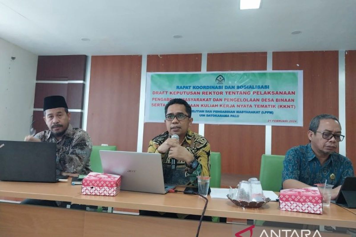 LP2M UIN Datokarama optimalkan pengabdian kepada masyarakat