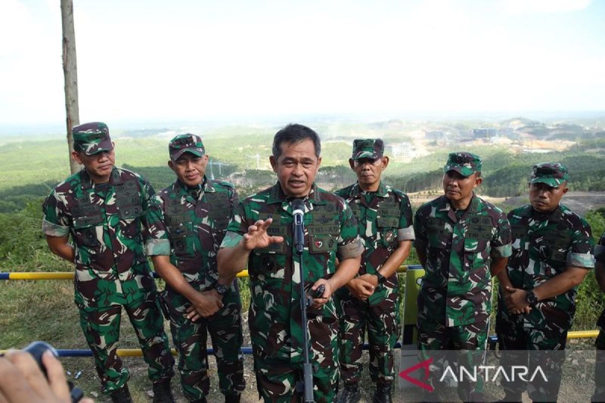 Kasad ungkap rencana menempatkan 18 satuan TNI AD di IKN