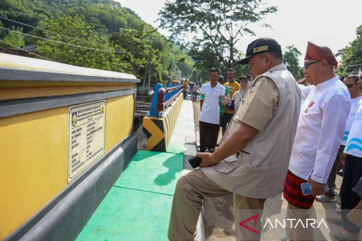 Pj Gubernur NTB resmikan pembangunan Jembatan Jatibaru Kota Bima