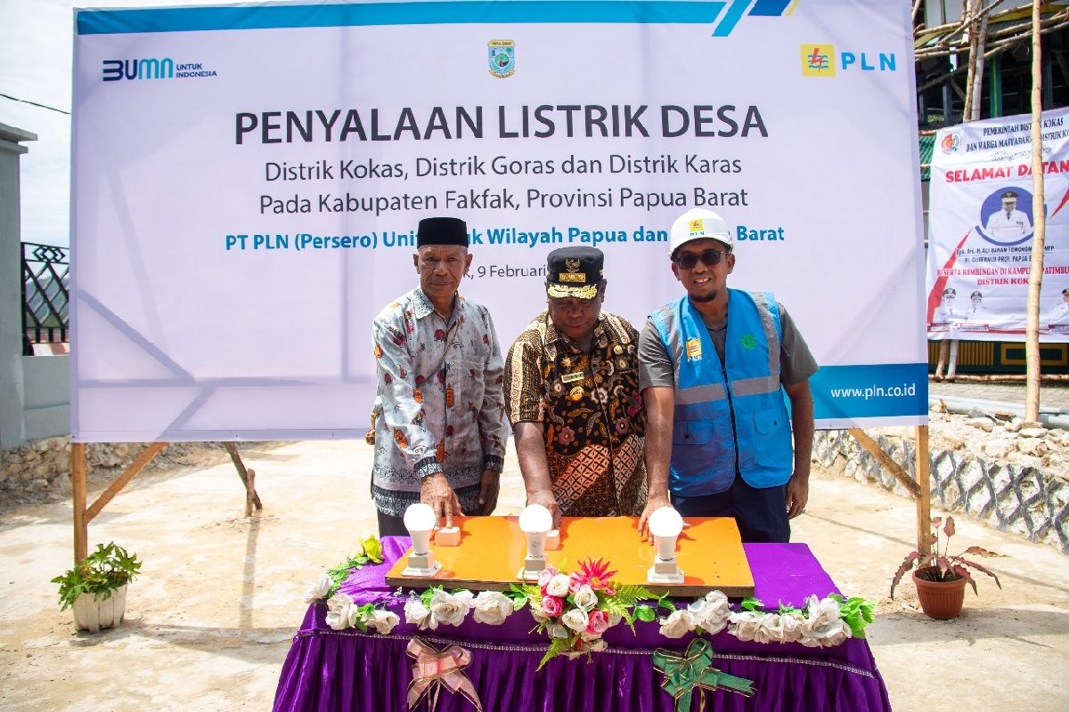 PLN maksimalkan upaya listriki pulau terkecil di Tanah Papua