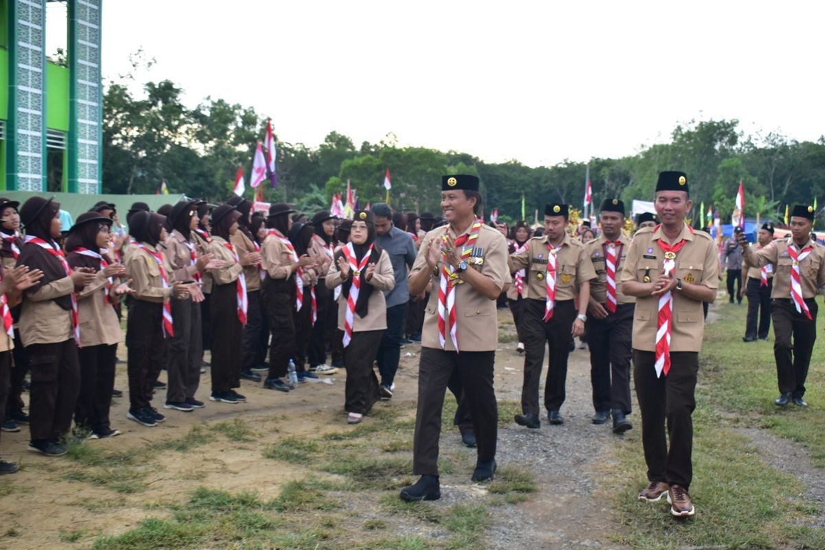 Jambore di Lempuing OKI hadirkan bazar untuk latih jiwa usaha