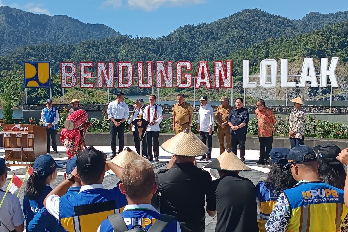 Menteri BUMN Erick Thohir sebut Bendungan Lolak jadi sumber perekonomian baru di Sulut