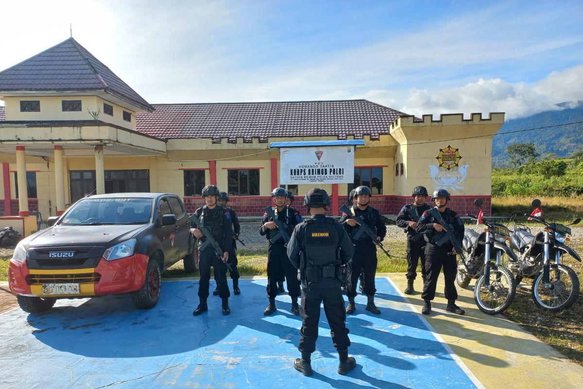 Satbrimob Polda-Sulteng gelar patroli hingga ke wilayah perbatasan