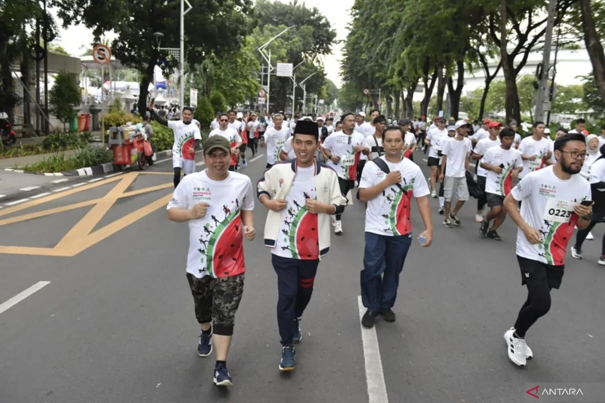 Thousands Participate in “Indonesia Run for Palestine” Event