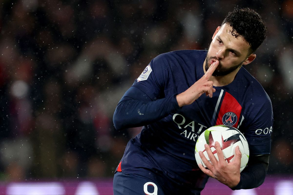 PSG bermain imbang kontra Rennes 1-1