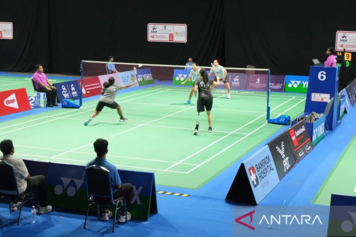 Indonesia raih tiga medali emas para-bulu tangkis World Championship