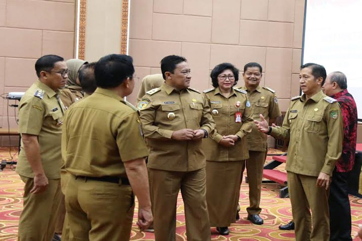 Pj Bupati Barito Utara ikuti Best Practice penyusunan LPJ