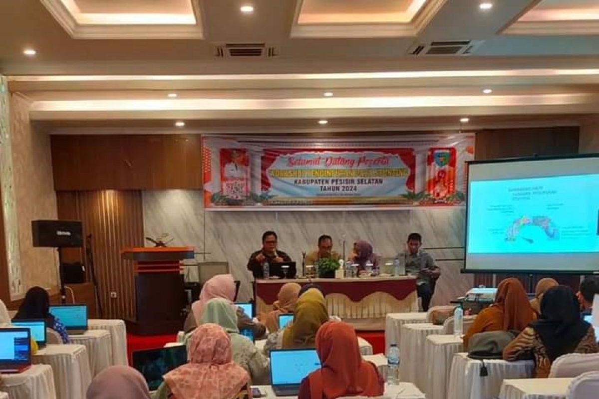 Bapedalitbang Pesisir Selatan gelar workshop penginputan data stunting