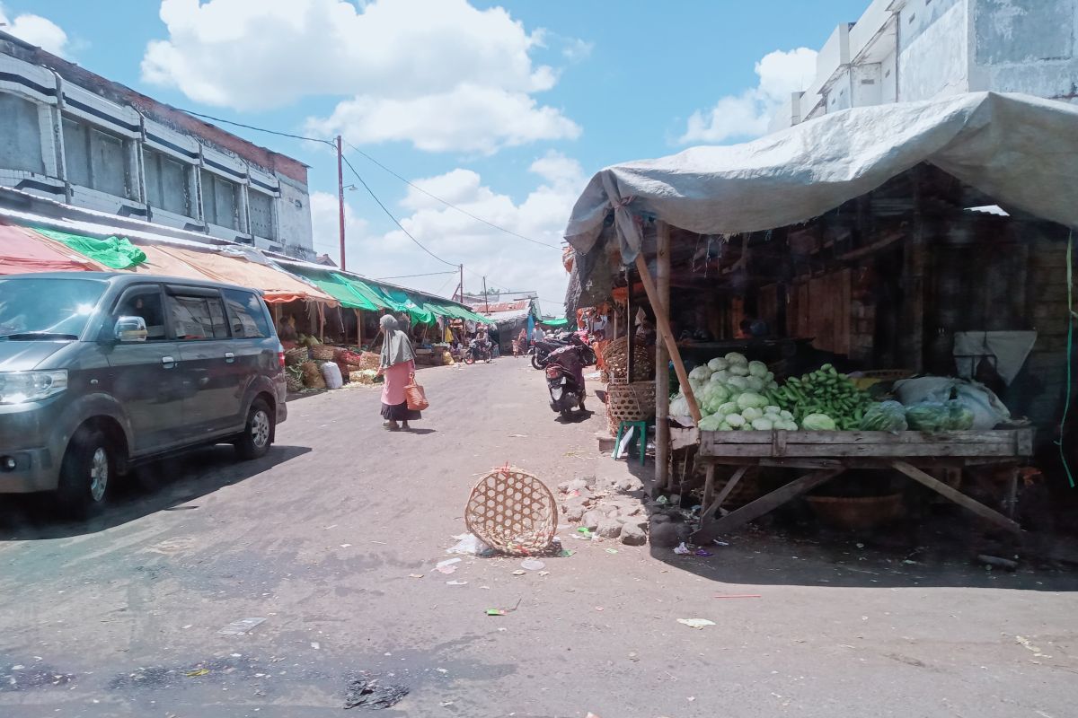 Agar nyaman, Disdag Mataram tata pasar tradisional