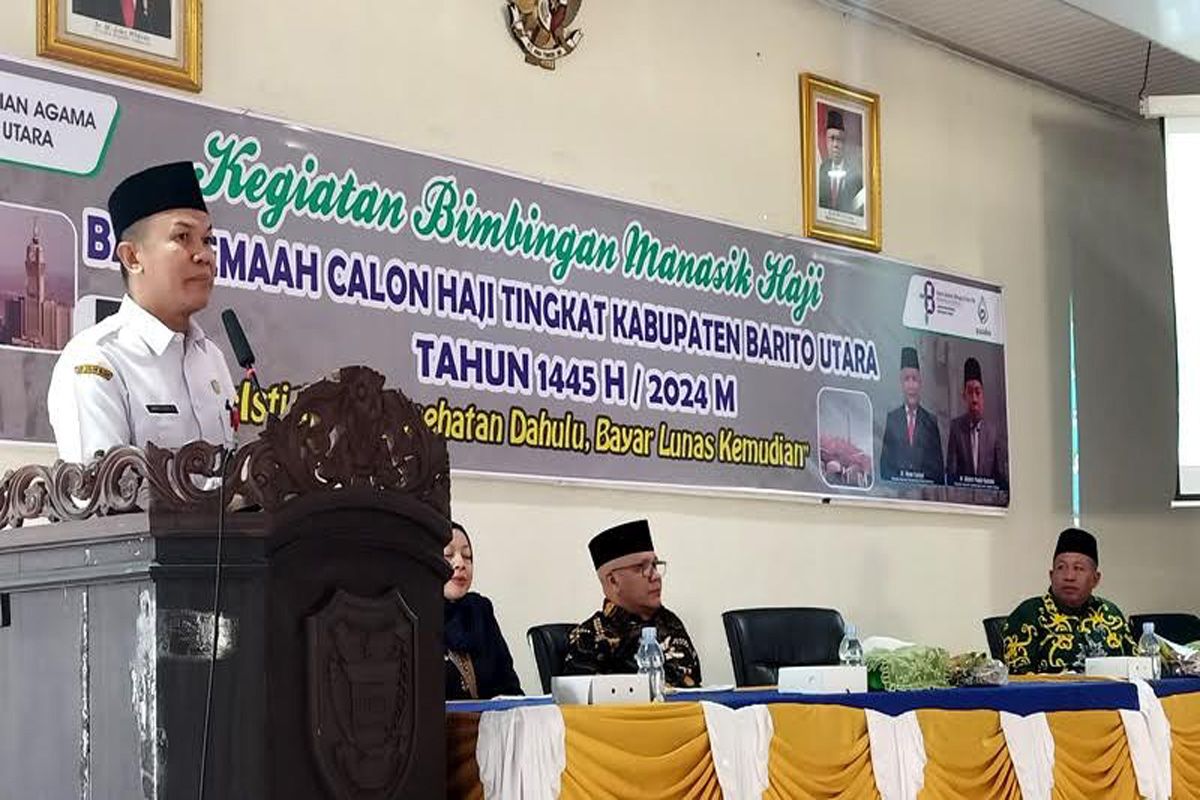 143 jamaah calon haji Barito Utara ikuti manasik haji