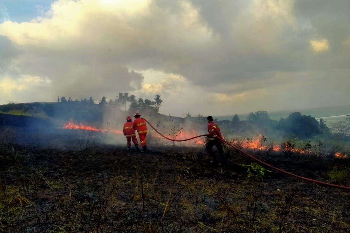 BPBD Natuna padamkam karhuta di Bunguran Timur