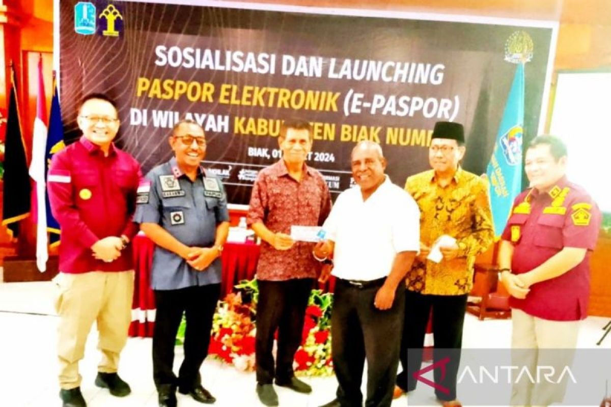 Imigrasi Biak membuka layanan paspor elektronik mulai 1 Maret 2024