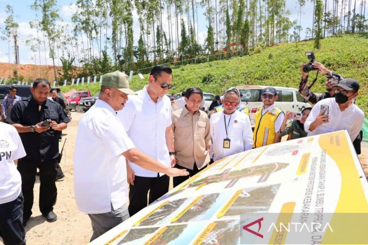 AHY: Pembangunan jalan di Kaltim dibutuhkan guna gerakkan ekonomi