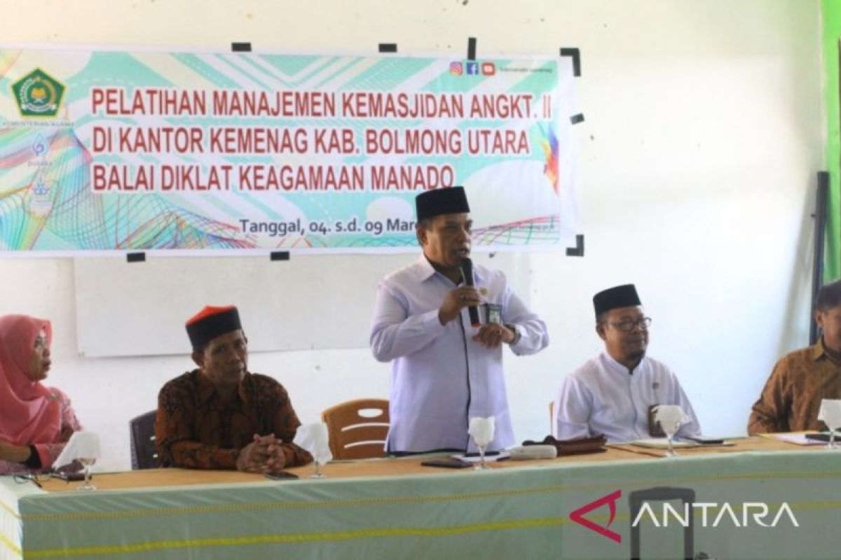 Kemenag tingkatkan standar pengelolaan masjid di Bolmut