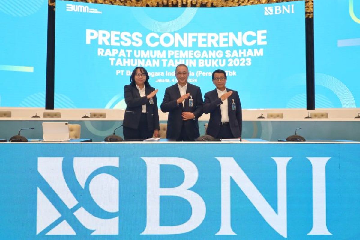 RUPST BNI setujui pembagian dividen 50 persen dari labah bersih