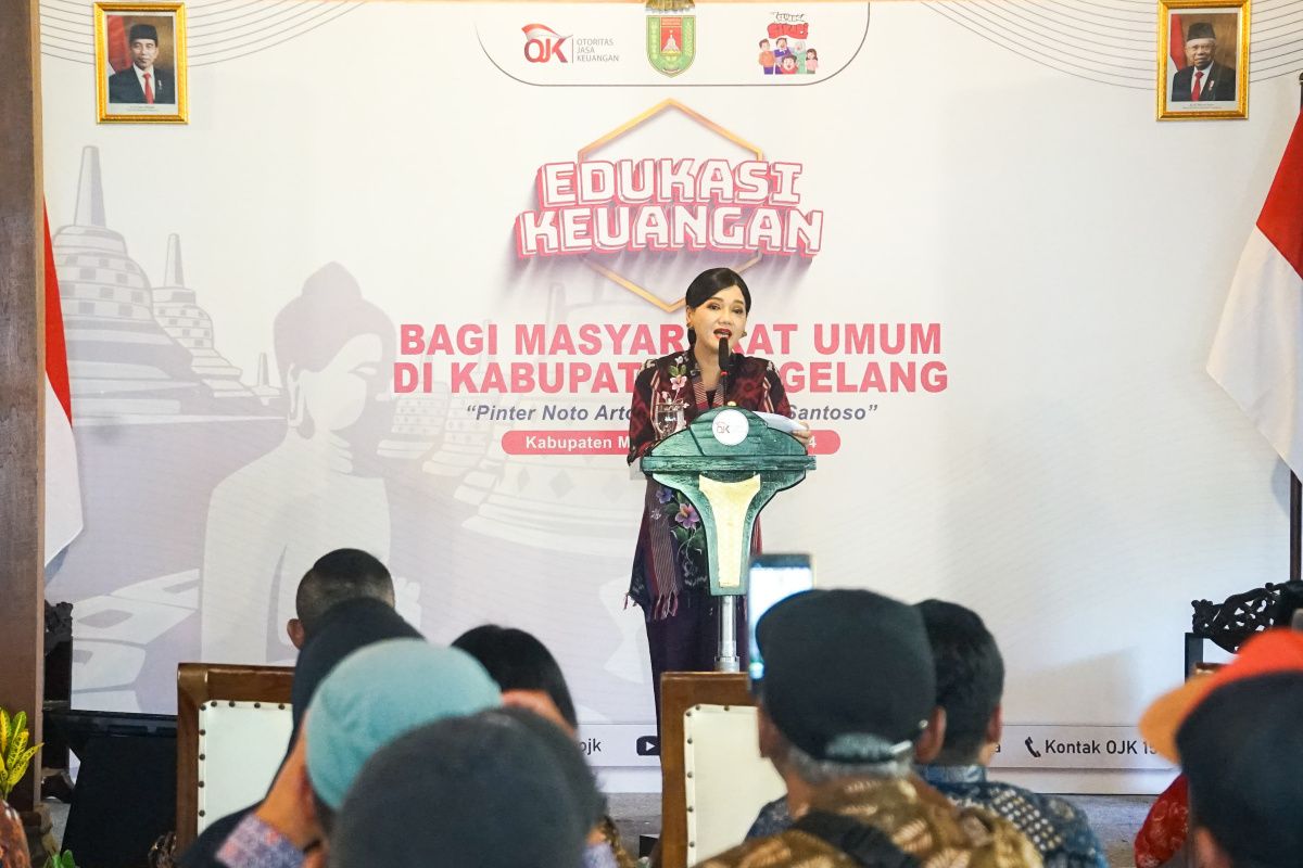 OJK edukasi keuangan bagi masyarakat di Kabupaten Magelang