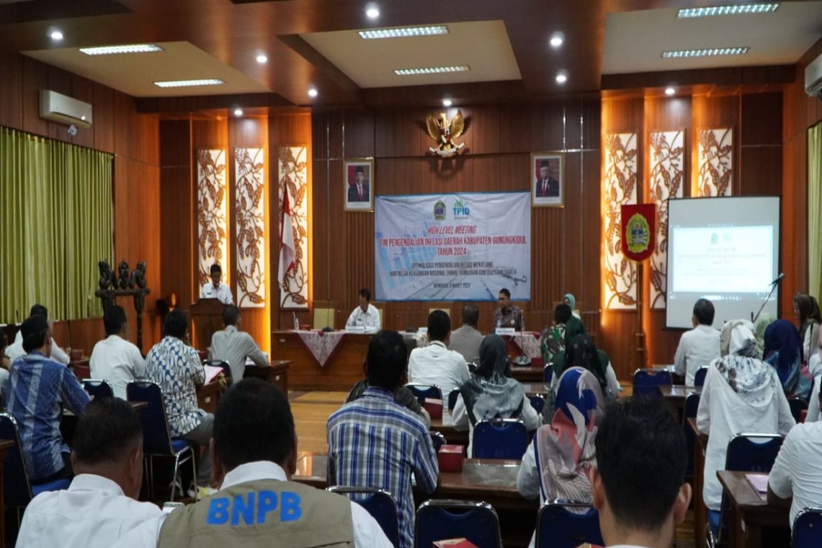 Gunungkidul optimalisasi pengendalian inflasi jelang Ramadhan