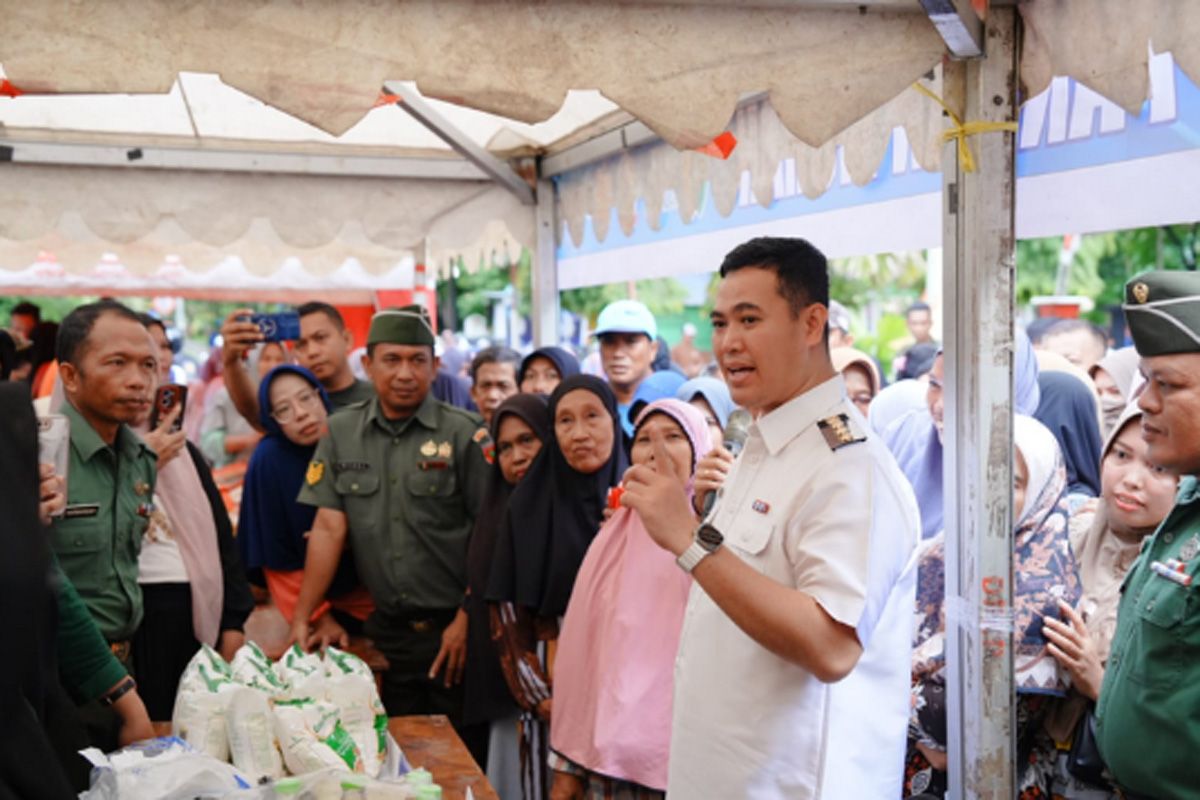 Pemkab Pangkep gelar pasar pangan murah jelang Ramadhan 1445 H