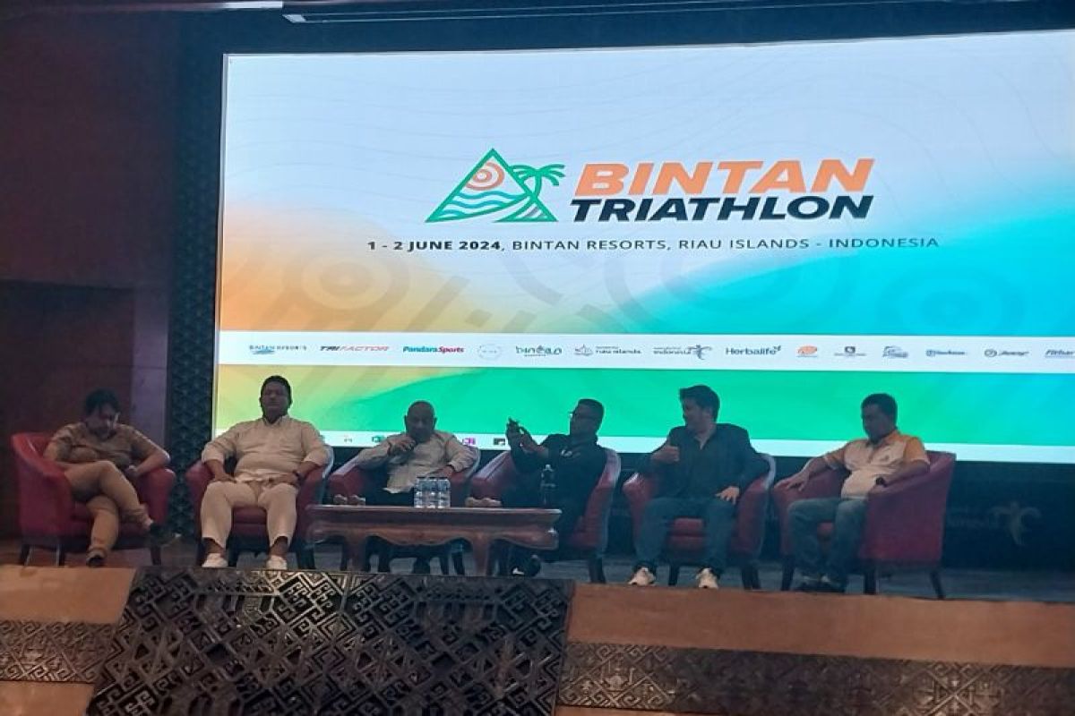 Bintan Triathlon 2024 edisi ke-20 bakal digelar awal Juni