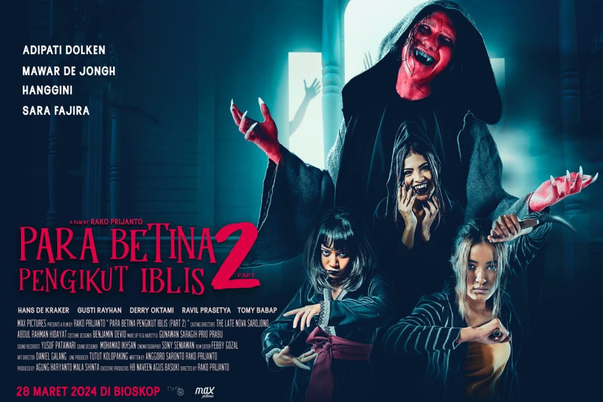 Wajib ditonton, "Para Betina Pengikut Iblis 2", film paling horor