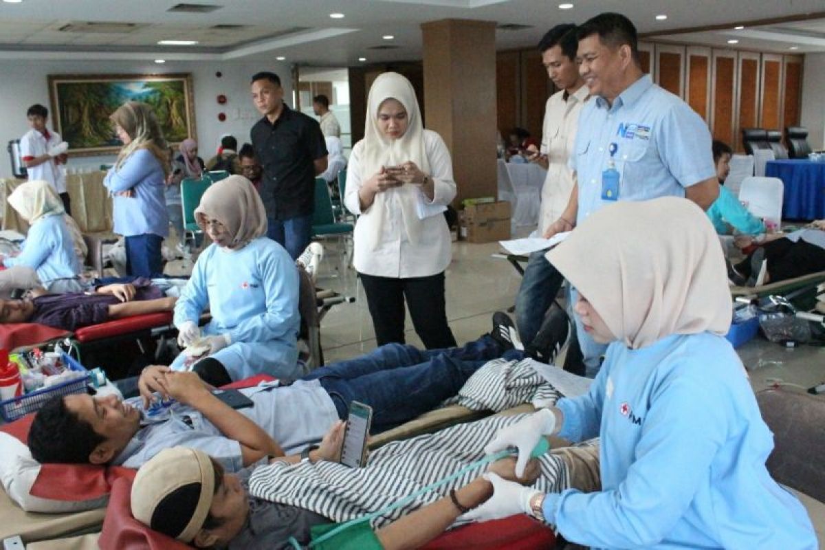 Rangkaian HUT ke-62 Bank Nagari, terkumpul 101 kantong dari aksi donor darah