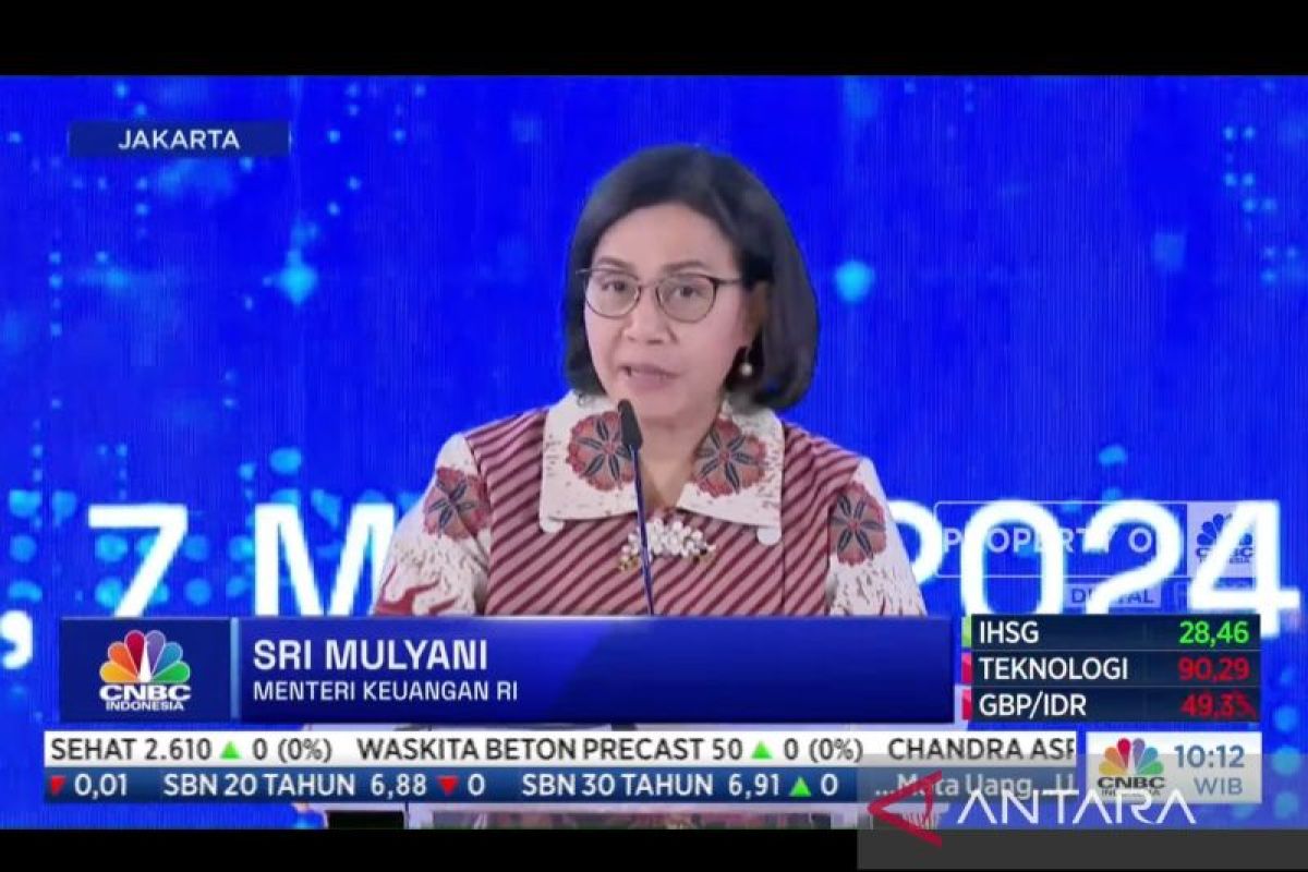 Menkeu Sri Mulyani amanatkan BRI tingkatkan akses nasabah UMKM