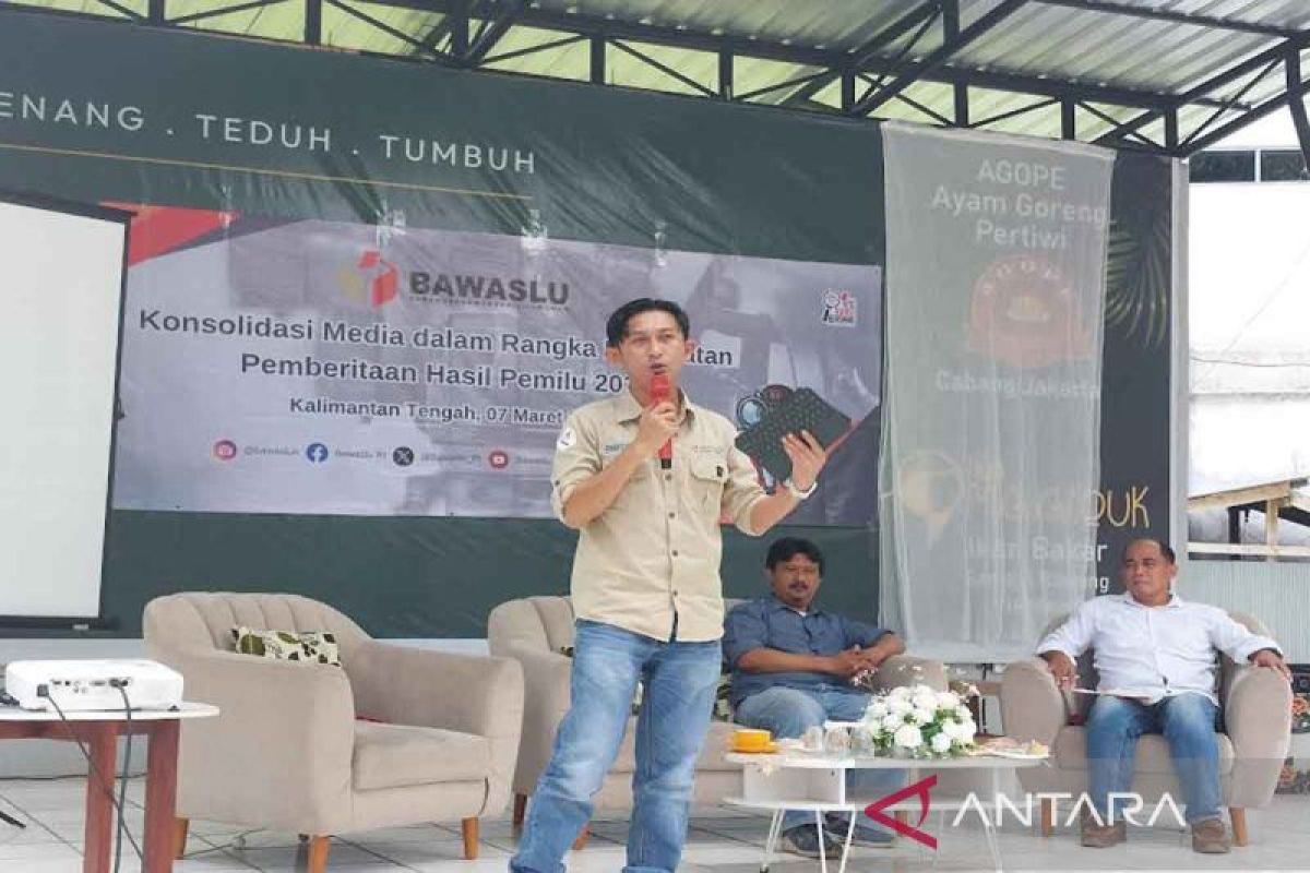 Bawaslu Kalteng tak temukan ada media berpihak ke salah satu peserta Pemilu 2024