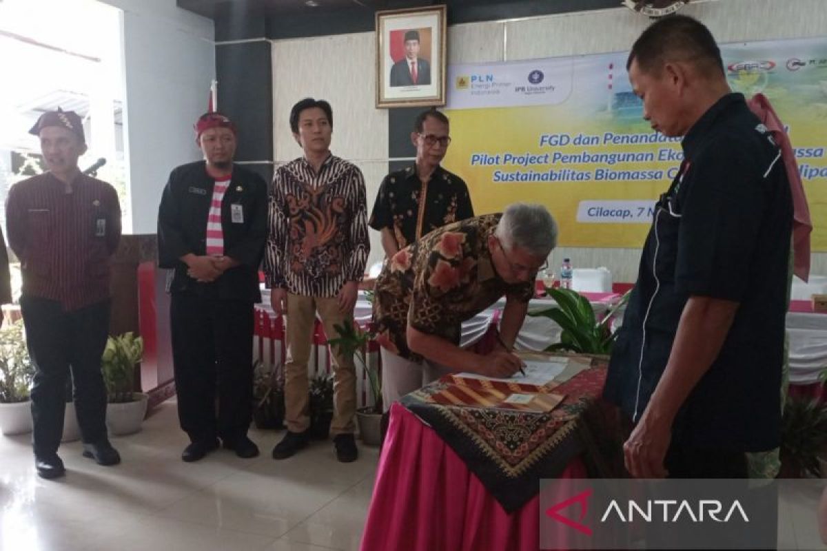 IPB dan PLN Group gandeng Bumdes kembangkan ekosistem biomassa di Cilacap