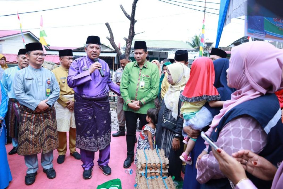 Pemkab Siak dan PT BSP serahkan bantuan stunting di Tualang