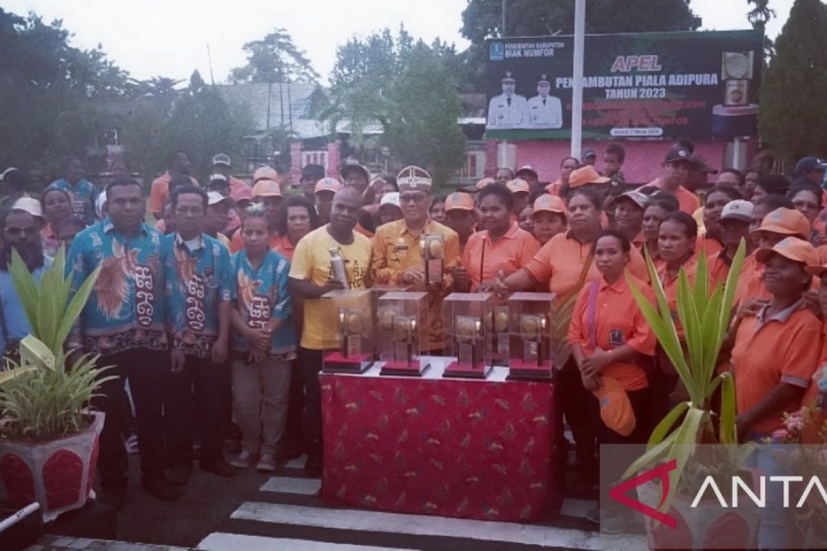 DLH bangun bank sampah di Distrik Biak Timur